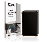 dipos Pellicola Privacy per Blackview Active 8 Pro | Protezione schermo opaca Anti-Spia a 4 Vie, si adatta perfettamente, antigraffio, senza bolle, autoadesiva