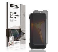 dipos Pellicola Privacy per Doogee V Max 2 Pro | Protezione schermo opaca Anti-Spia a 4 Vie, si adatta perfettamente, antigraffio, senza bolle, autoadesiva