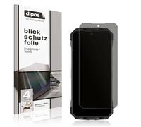 dipos Pellicola Privacy per Doogee V30 Pro | Protezione schermo opaca Anti-Spia a 4 Vie, si adatta perfettamente, antigraffio, senza bolle, autoadesiva