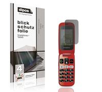 dipos Pellicola Privacy per Emporia One | Protezione schermo opaca Anti-Spia a 4 Vie, si adatta perfettamente, antigraffio, senza bolle, autoadesiva
