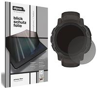 dipos Pellicola Privacy per Garmin Instinct 2 (40mm) | Protezione schermo opaca Anti-Spia a 4 Vie, si adatta perfettamente, antigraffio, senza bolle, autoadesiva