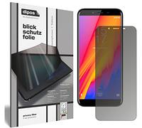 dipos Pellicola Privacy per HomTom S99 | Protezione schermo opaca Anti-Spia a 4 Vie, si adatta perfettamente, antigraffio, senza bolle, autoadesiva