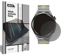 dipos Pellicola Privacy per Huawei Watch GT Runner | Protezione schermo opaca Anti-Spia a 4 Vie, si adatta perfettamente, antigraffio, senza bolle, autoadesiva