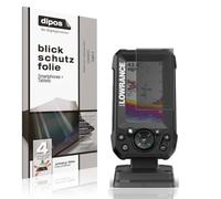 dipos Pellicola Privacy per Lowrance Eagle 4 | Protezione schermo opaca Anti-Spia a 4 Vie, si adatta perfettamente, antigraffio, senza bolle, autoadesiva