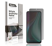 dipos Pellicola Privacy per NUU Mobile X10 | Protezione schermo opaca Anti-Spia a 4 Vie, si adatta perfettamente, antigraffio, senza bolle, autoadesiva
