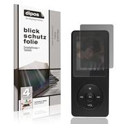 dipos Pellicola Privacy per Poeloisy Q2 MP3-Player | Protezione schermo opaca Anti-Spia a 4 Vie, si adatta perfettamente, antigraffio, senza bolle, autoadesiva