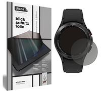 dipos Pellicola Privacy per Samsung Galaxy Watch 4 Classic (42 mm) | Protezione schermo opaca Anti-Spia a 4 Vie, si adatta perfettamente, antigraffio, senza bolle, autoadesiva