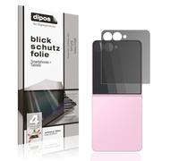 dipos Pellicola Privacy per Samsung Galaxy Z Flip8 Lato esterno