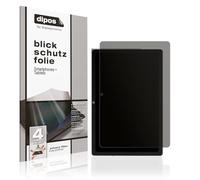 dipos I Protezione Vista Compatibile con Tibuta Smartpad A10 Tablet Pellicola Prottetiva Privacy 4 Modi