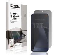 dipos Pellicola Privacy per Xiaomi 17T Pro | Protezione schermo opaca Anti-Spia a 4 Vie, si adatta perfettamente, antigraffio, senza bolle, autoadesiva