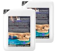 DIPOXY2K700EXPERT Resina epossidica da 2K a 15 cm, con indurente EP, resina per plastificatrice di qualità professionale, trasparente e inodore, resina epossidica UV, per legno, tavolo, fondo