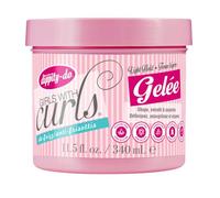 Dippity Do Girls with Curls Light Hold Gel, modella, leviga e separa i tuoi ricci con aloe, vitamina E e proteine del grano, 340 ml