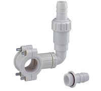 DIPRA 58501 Presa di Scarico per Lavatrice, Grigio