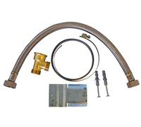 DIPRA - Kit di montaggio per vaso di espansione sanitaria - Flessibile 50 cm - Certificato ACS - Fabbricazione Europea