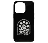 DIPRAVITÀ RIFORMATA ESPIAZIONE ELETTA GRAZIA PERSEVERANZA Tulipano Custodia per iPhone 13 Pro