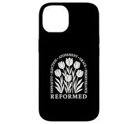 DIPRAVITÀ RIFORMATA ESPIAZIONE ELETTA GRAZIA PERSEVERANZA Tulipano Custodia per iPhone 14