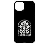DIPRAVITÀ RIFORMATA ESPIAZIONE ELETTA GRAZIA PERSEVERANZA Tulipano Custodia per iPhone 15 Plus