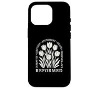 DIPRAVITÀ RIFORMATA ESPIAZIONE ELETTA GRAZIA PERSEVERANZA Tulipano Custodia per iPhone 16 Pro