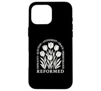DIPRAVITÀ RIFORMATA ESPIAZIONE ELETTA GRAZIA PERSEVERANZA Tulipano Custodia per iPhone 16 Pro Max