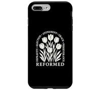 DIPRAVITÀ RIFORMATA ESPIAZIONE ELETTA GRAZIA PERSEVERANZA Tulipano Custodia per iPhone 7 Plus/8 Plus