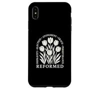 DIPRAVITÀ RIFORMATA ESPIAZIONE ELETTA GRAZIA PERSEVERANZA Tulipano Custodia per iPhone XS Max