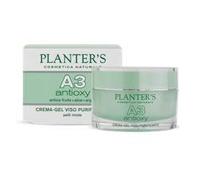 Dipros Crema Gel Viso Purificante Dipros Planter's 3A - 50 ml per Pelle Grassa e Impura