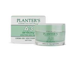 Dipros Crema Gel Viso Purificante Dipros Planter's 3A - 50 ml per Pelle Grassa e Impura