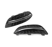 DIQXLGS 1 Paio Di Copri Fendinebbia Per Paraurti Anteriore Auto Per Mercedes Per Benz Classe C W205 C300 2015 2016 2017 2018 DIQXLGS(Cromo)