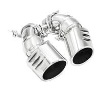 DIQXLGS 1 Paio Di Terminali Di Scarico Per Mercedes Per Benz W211 E300 E280 E260 2002-2007 Terminali Di Scarico Singoli In Acciaio Inox 304
