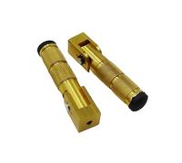 DIQXLGS 1 Paio M8 Universale Moto Posteriore Pedana Pedale Modifica Lega Di Alluminio Pedane Posteriori Veicolo Fuoristrada Bicicletta(Oro)