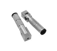 DIQXLGS 1 Paio M8 Universale Moto Posteriore Pedana Pedale Modifica Lega Di Alluminio Pedane Posteriori Veicolo Fuoristrada Bicicletta(Argento)