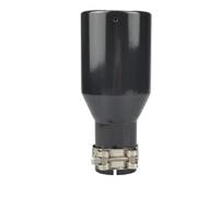 DIQXLGS 1 PCE Terminale Di Scarico Acciaio Inox Per VW 76/89/101mm Terminale Scarico(In 51mm out 89mm)