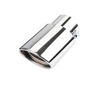 DIQXLGS 1 Pezzo Per Suzuki Per Swift 2 II 2005-2016 Tubo Di Scarico In Acciaio Inox Silenziatore Terminale Autoadesivo Accessori Auto(Argento)