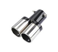 DIQXLGS 1 Pezzo Per Suzuki Per Swift II 2005 2006 2007 2008 2009 2010 2011 2012 2013 2014 2015 2016 Terminale Scarico Acciaio Inox(Black and silver)