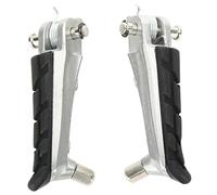 DIQXLGS 1 set Pedane anteriori moto Pedali Per Cb250 Cbr600F Cb600F CB 250 600F Nc700 NC 700 Accessori moto