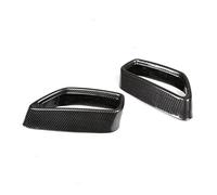 DIQXLGS 2 Pezzi Per Serie 5 6 GT G30 G38 G32 2018 2019 2020 2021 In Acciaio Inox Protezione Per Terminale Di Scarico(Carbon Texture)