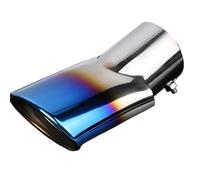 DIQXLGS 2Pz Per CR-V CRV 2023 2024 76mm Acciaio Inox Terminale Scarico Accessori Auto(2 pezzi blu)