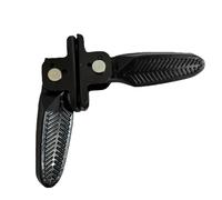 DIQXLGS 2PZ Slot Bicicletta Pedali Posteriori Poggiapiedi Elettrico Poggiapiedi in Nylon Piccola Auto Elettrica Posteriore Sedile Pieghevole