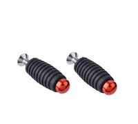 DIQXLGS 6MM M6 Leva Freno Toe Peg Leva Cambio Pedane Adattatore Accessori Rearsets Universale(Arancia)