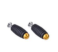 DIQXLGS 6MM M6 Leva Freno Toe Peg Leva Cambio Pedane Adattatore Accessori Rearsets Universale(Oro)