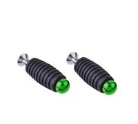DIQXLGS 6MM M6 Leva Freno Toe Peg Leva Cambio Pedane Adattatore Accessori Rearsets Universale(Verde)