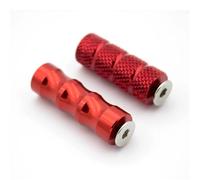 DIQXLGS 8mm Universale Pieghevole Pedana Per S1000RR HP4 S1000 RR S 1000RR 2009-2020 Alluminio Poggiapiedi Posteriore Set(ROSSO,1 paio)