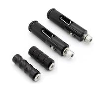 DIQXLGS 8mm Universale Pieghevole Pedana Per S1000RR HP4 S1000 RR S 1000RR 2009-2020 Alluminio Poggiapiedi Posteriore Set(NERO,1 set)