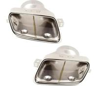 DIQXLGS A2074901927 A2074902027 Terminale Di Scarico Sinistro E Destro Silenziatore In Acciaio Inox Per Mercedes Per Benz GLK W204 C207 E500(1 paio)