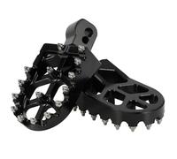 DIQXLGS Accessori Moto Pedali Poggiapiedi Per MX650 MX500 SX500 MX 650 500 Bicicletta Alluminio(NERO)