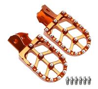 DIQXLGS Accessori Moto Pedane CNC Footpeg Pedale Ebike Per Surron Per Talaria Per Sting Per Lightbee CRF150F CRF230F (Arancia)