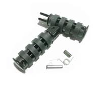 DIQXLGS Accessori Moto Per KEEWAY K Per Light 125 202 Per K-Light125 202 QJ200 Pedana Sinistra Destra Staffa Pedale(1 paio)