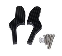 DIQXLGS Accessori Moto Poggiapiedi Passeggero Estensioni Poggiapiedi Pedane Per Vespa GT GTS 300 GTV 60 125 150 200 250 300IE(NERO)