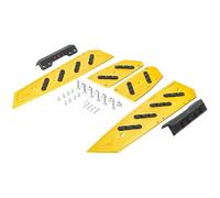 DIQXLGS Accessori Moto Poggiapiedi Pedana Passo Pedana Pedale Piastra Poggiapiedi Per Forza350 Per FORZA 350 125 NSS 350(Oro)