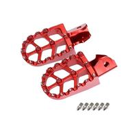 DIQXLGS Accessori Pedane Pedane Pedali Per CRF150F CRF230F CRF150 CRF230 F CRF 150F 230F 230 F 2003-2023(ROSSO)